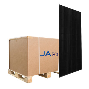 JA SOLAR 370W  JAM60S21 370-MR FULL BLACK Solarpanel 1x...